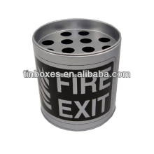 hollow lid Ashtray Tin Box, Tin Can,Ashtray Tin Box,