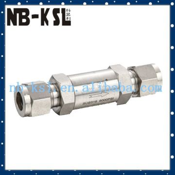 tube fitting double ferrules filter