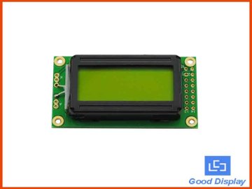 8x2 LCD screen dot matrix LCD design
