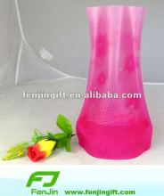 promotion pvc foldable flower vase