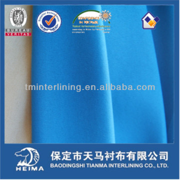 fashion color plain interlining micro dot interlining fabric for dress