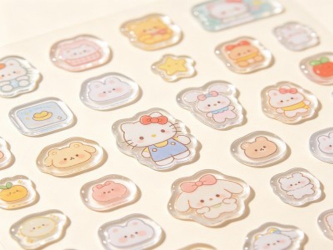 doming sticker doming sticker