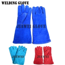 A Grade Cow Split Leather Welding Glove Working Glove/Guantes De Cuero 0248