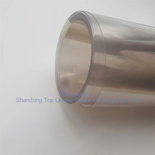 0.6mm thick rigid clear PLA sheet biodegradable