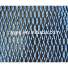 Polyester fishing nets , 250D/60ply 100mm Polyester knotless Safety nets with European Standard, net proteccion