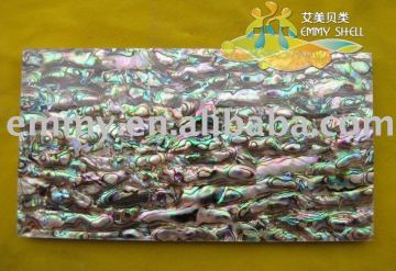 Natural paua/abalonbe shell paper shell laminate shell sheet for wall tile furniture and art product