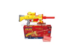 Colorful super quality soft bullet gun toy for children