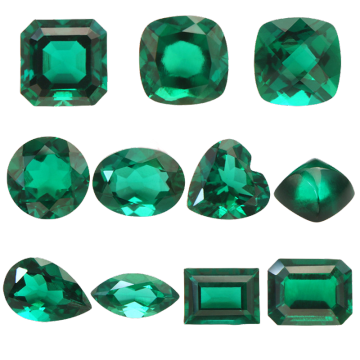 Lab-Created Emerald Stone Prices: Synthetic Green Zambia, Brazilian, Afghanistan, and Colombian Emeralds