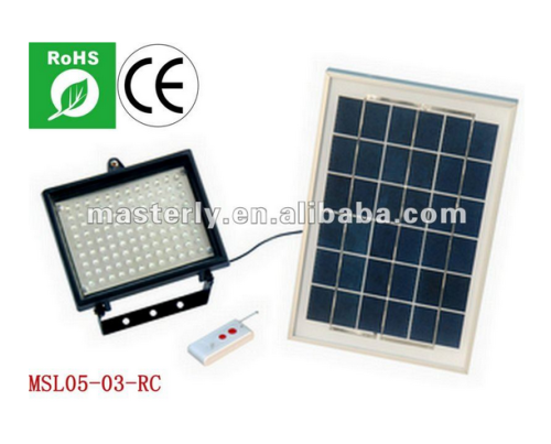 solar LED remote control light