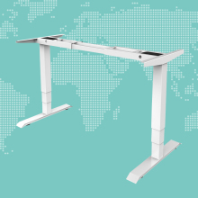 2025 new gaming desk simple and generous computer desk Motorized Dual Motors Electric Height Adjustable Sit