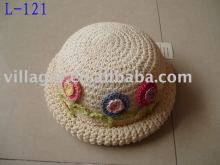 paper twisted crochet hat,children hat