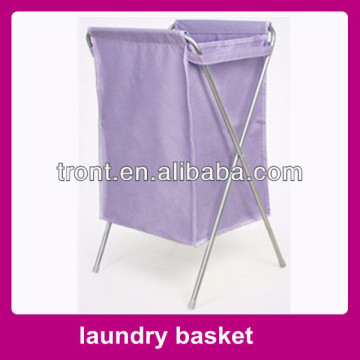 Laundry Hamper Basket Bag Storage Metal Frame Bin Light Weight Folding Clothes