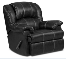 Contrary stitching Brown and Black recliner Sofas-YR0159-1RR