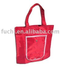 Folded shopping bag