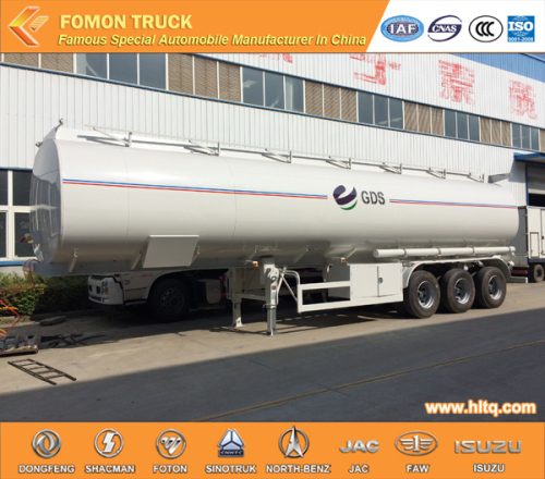 3 gandar Transportasi oli semi trailer 45000L