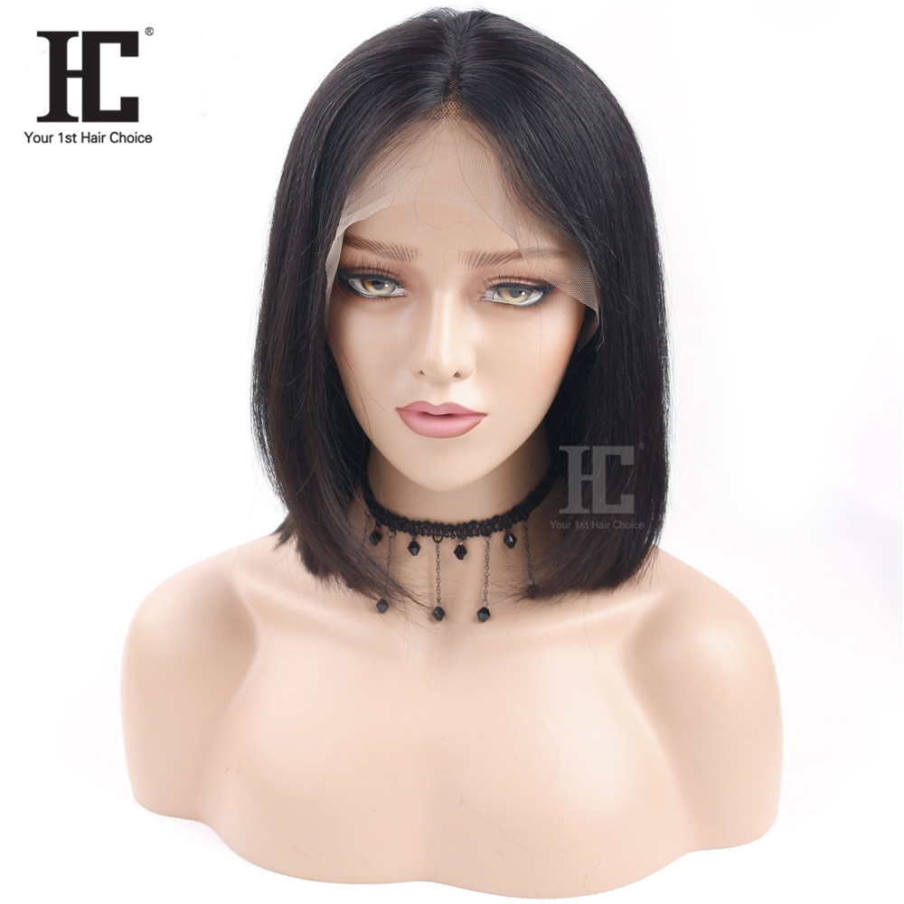 Big Sale China Supplies Brazilian Bob Cut 4x4 Lace Front Human Hair Wigs Cheap Brazilian Short Bob Remy Human Hair Wigs