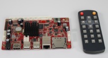 Android 4.2 OS network advertising display quad core lcd controller board