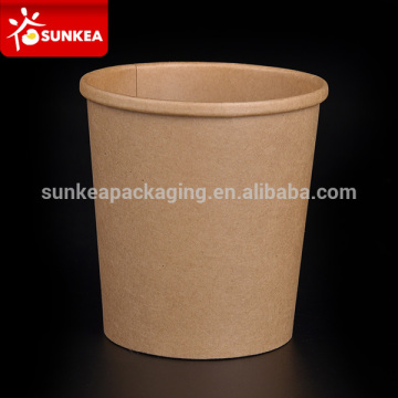 Paper soup pail, cup a soup, packaging for soup