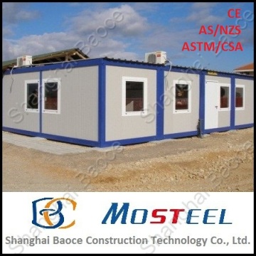 shipping 20 and 40 ft outdoor temporary building moveable