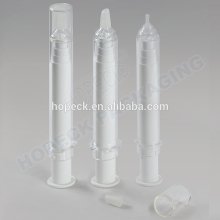 Straight round injection airless bottle
