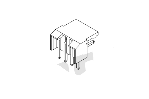 2.50mm Pitch 90 ° Wafer Connector Series AW2507R-XP