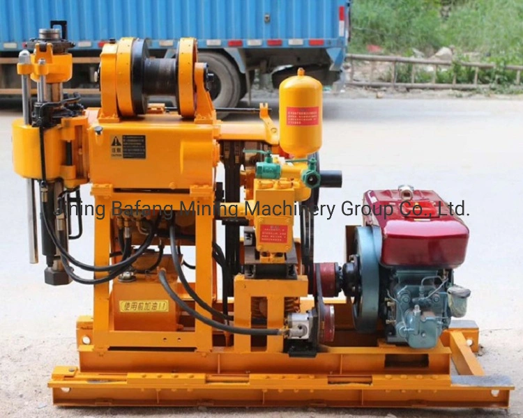 Xy-200 Borehole Drilling Machine/200m Deep Diesel Water Well Drilling Rig