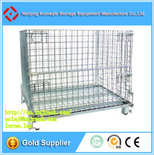 Industrial Stackable Steel Folding Crate