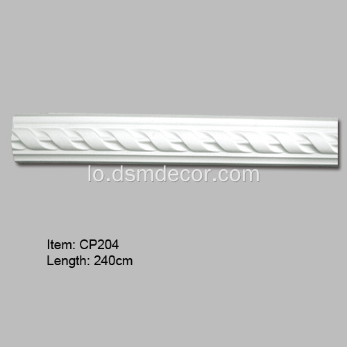 PU Chair Rails ແລະ Molding ກະດານ Crown