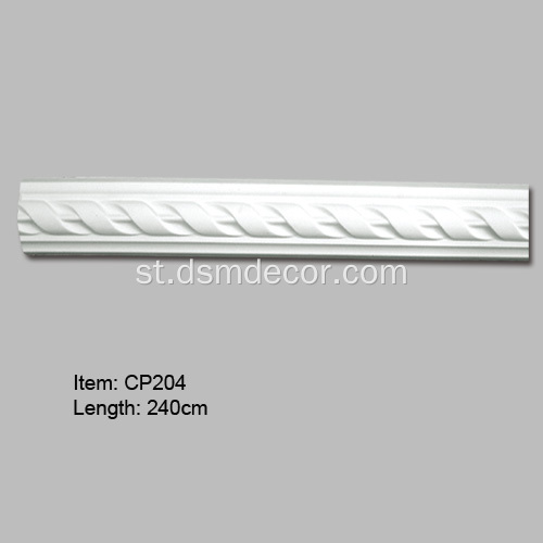 PU Chair Rails le Crown Panel Molding