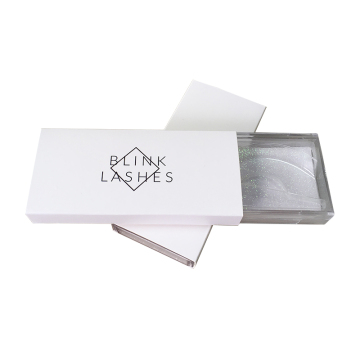 Custom Paper White Lash Box Sleeve