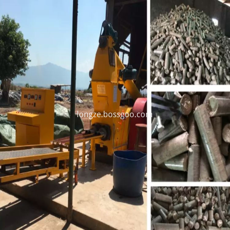 Bagassa Briquette Machine Machine Machine Machine Bagasse Briquette Line مع شهادة CE