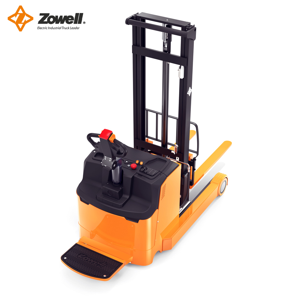 Full Electric 1.2Ton Reach Stacker with EPS