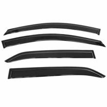 Black Injection Sun Visor Rain Gutter Visors for Toyota Innova Ki Jang Raize