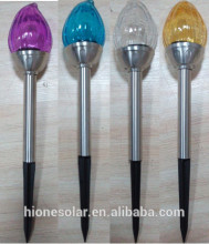 Crackle ball solar stake solar light