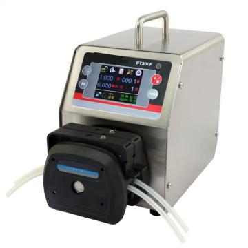 Medical touch screen intelligent dispense peristaltic pump