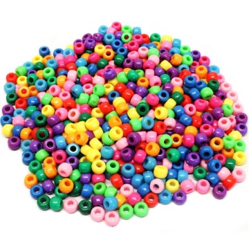 Assorted Colored Barrel Beads