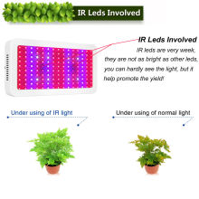 O diodo emissor de luz da planta 300W cresce a luz para vegetais