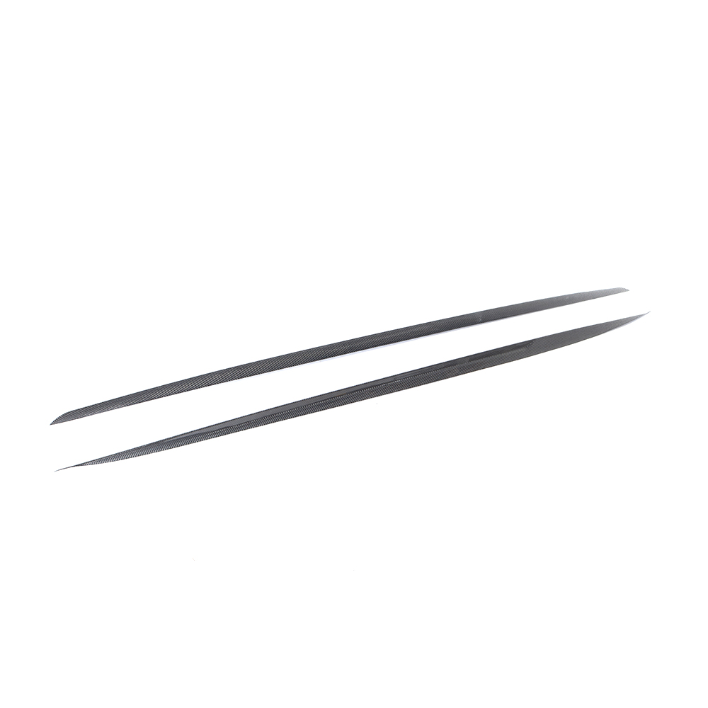 Carbon Fiber Side Skirts Extensions for Mercedes Benz CLS AMG Sedan 4-Door 2018-2019