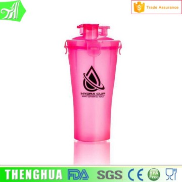 24oz fitness shaker water bottle protein shaker bottle powder storage