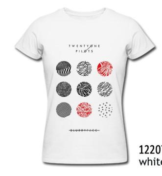 Top Selling Womens Clothes Twenty One Pilots Funny T Shirts Rock Roll Hip Hop Tshirts Cotton O Neck Top Tees Short Sleeve