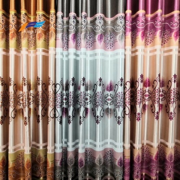 Modern Design Polyester Black-out Curtain Fabric