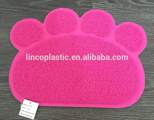 pvc pet claw design door mat