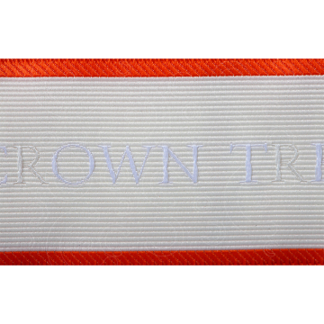 Anti-counterfeiting delicate woven labels