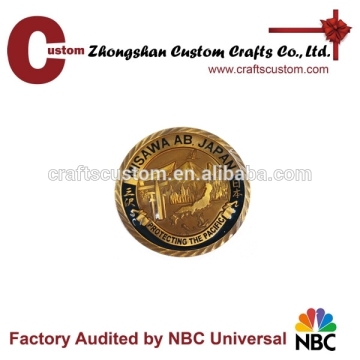 Custom metal challenge coin, metal coin, custom coin