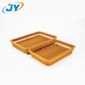 handweaved PP rattan bread mat