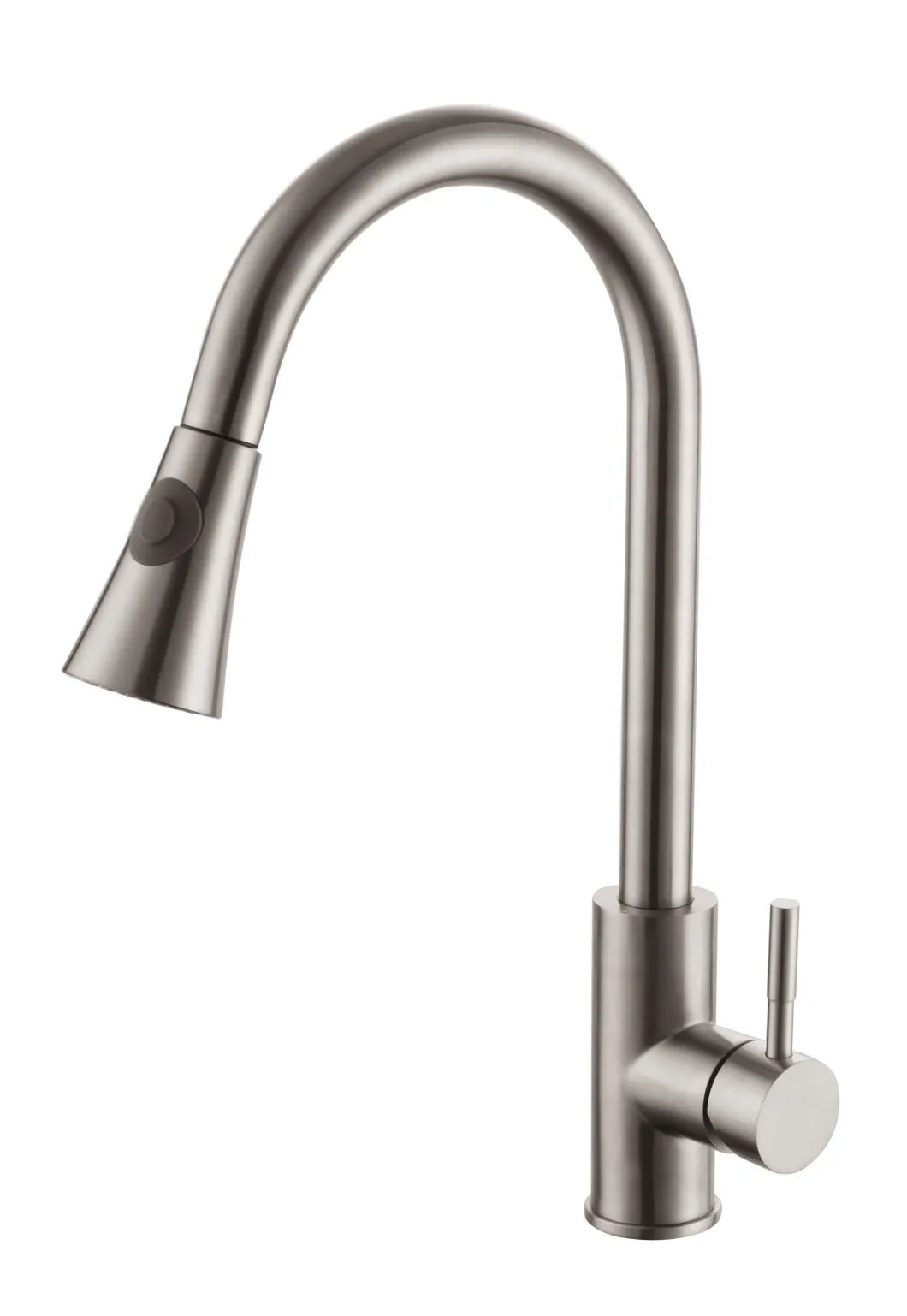 Ovs Contemporary Style 304 Stainless Steel Pull out Kitchen Faucet with Flexible Hose