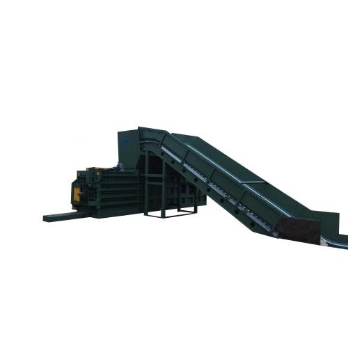 Semi-automatic horizontal hydraulic baler machine