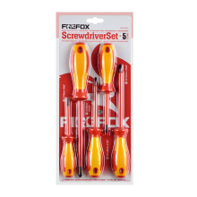 Universal Multi Screwdriver Set - 5-Piece Manual Insulated Screwdriver Kit