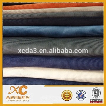 green color corduroy fabric to make sportwear