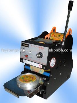 Manual cup seal machine